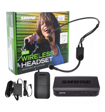 imagem de MICROFONE SHURE BLX14 PGA31 HEADSET AURICULAR 