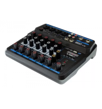 imagem de CONSOLE BOXX U6 MIXER  6 CANAIS INTERFACE USB 